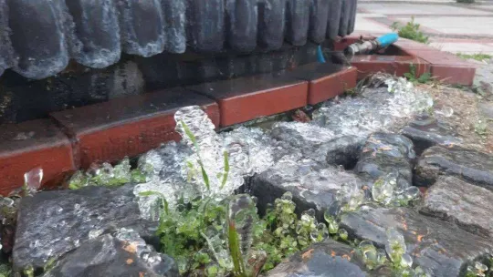 Edirne'de buzlanma ve dondurucu soğuk etkili oldu