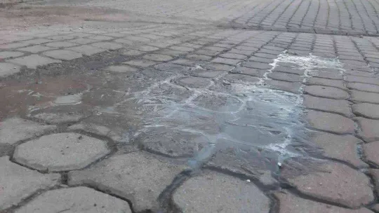 Edirne'de buzlanma ve dondurucu soğuk etkili oldu