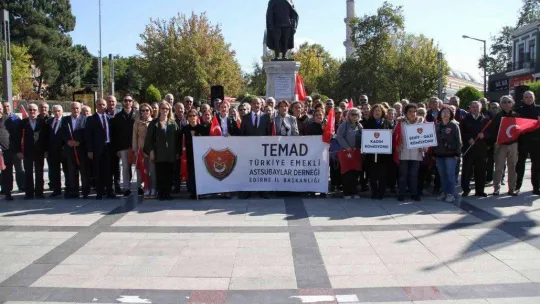 Edirne'de Dünya Astsubaylar Günü kutlandı