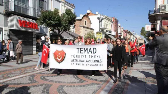 Edirne'de Dünya Astsubaylar Günü kutlandı