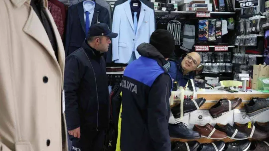 Edirne'de fiyat etiket denetimi yapıldı