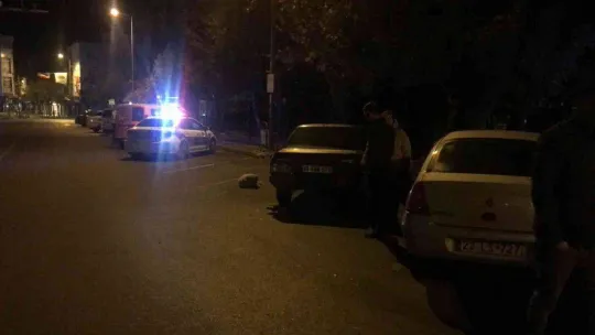 Edirne'de motosiklet park halindeki araca çarptı: 2 yaralı