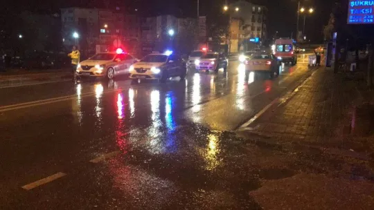 Edirne'de otomobilin çarptığı yaya yaralandı