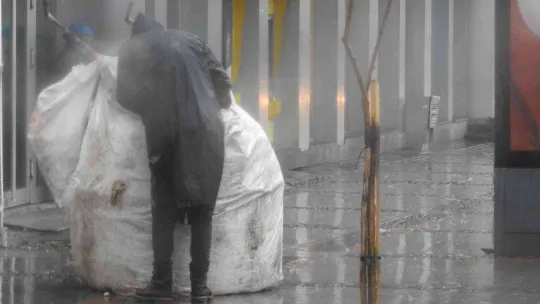 Edirne'de sağanak etkili oldu, vatandaşlar zor anlar yaşadı