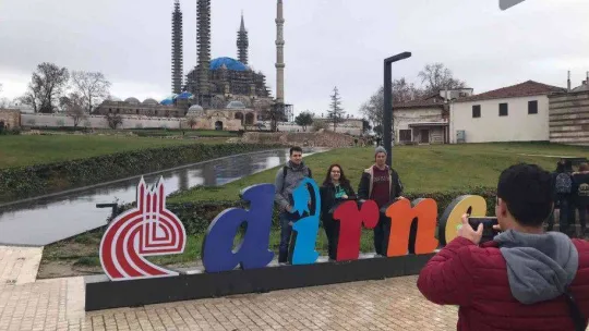 Edirne'de sağanak etkili oldu