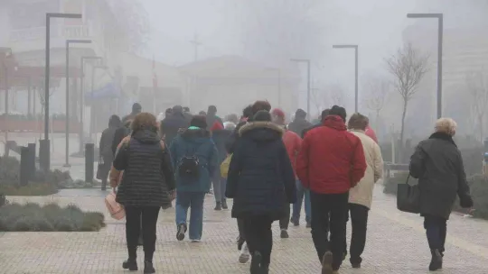 Edirne'de sis nedeniyle zincirleme kaza yaşandı