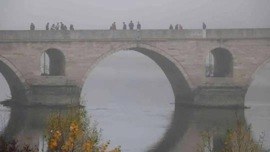 Edirne'de sis sebebiyle tarihi simgeler gözden kayboldu
