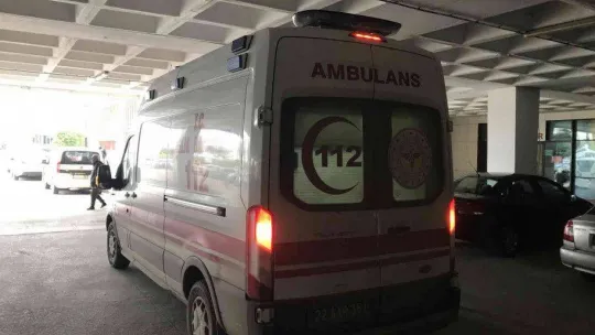 Edirne'de tır sürücüsünün piknik tüpü patladı: 1 yaralı