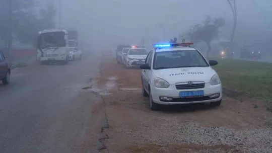 Edirne'de trafik kazası: 20 yaralı