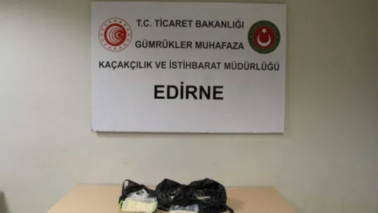 Edirne'de uyuşturucu operasyonu: 22 şüpheli yakalandı