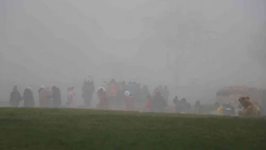 Edirne'de yoğun sis etkili oluyor