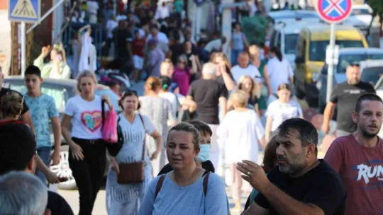 Edirne'ye akın eden Bulgarlar bin Euro harcıyor