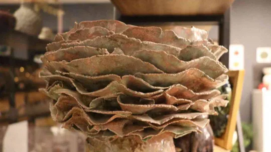 Edirneli kadınlar çamuru sanat eserine dönüştürüyor