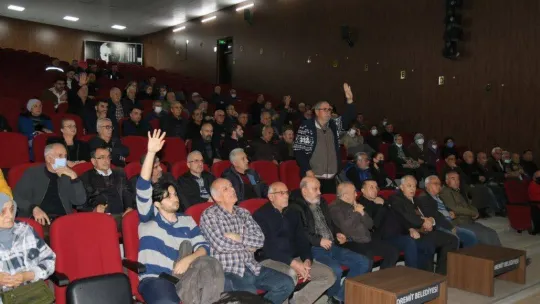 Edremit'te doğalgaz bilgilendirme toplantısı yapıldı