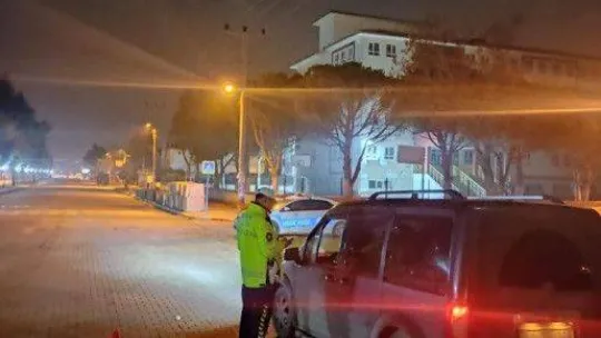 Edremit'te polisten Huzur uygulaması