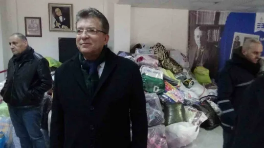 Edremit'ten deprem bölgesine yardım eli