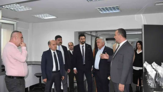 Edremit Ticaret Odası, Aydın Ticaret Borsası'nı ziyaret etti