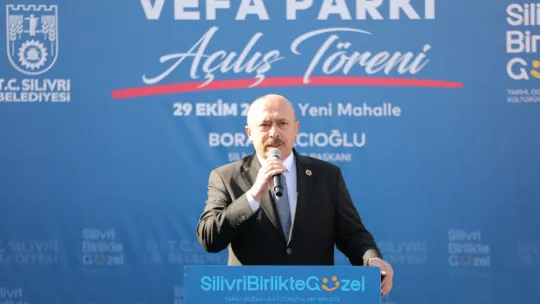 Başkan Balcıoğlu, Vefa Parkı Açılışını Gerçekleştirdi
