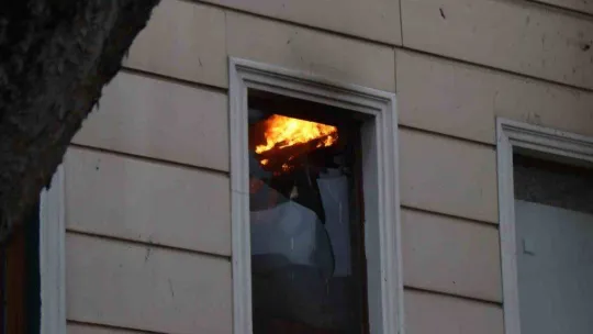 Eğlence mekanı alevlere teslim oldu