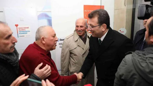Ekrem İmamoğlu Gemlik'te
