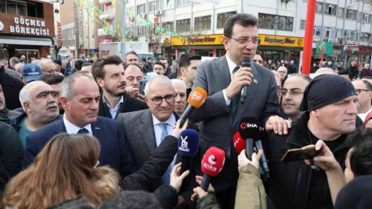 Ekrem İmamoğlu Gemlik'te
