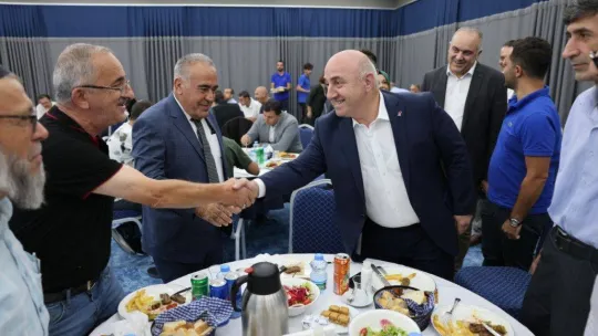 Emekli olan personele vefa yemeği