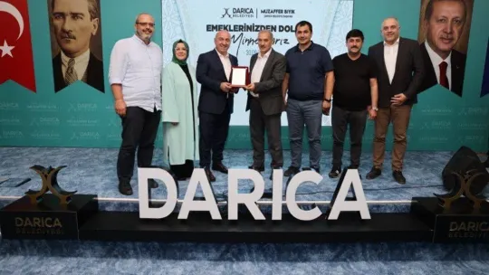 Emekli olan personele vefa yemeği