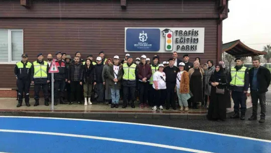 En 'özel' trafik heyecanı