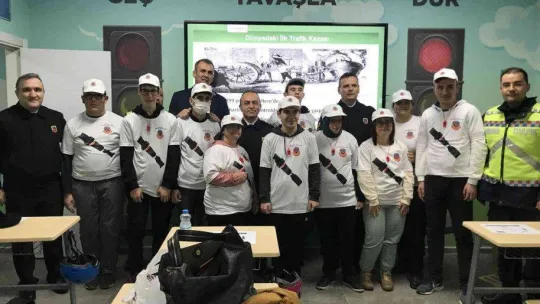 En 'özel' trafik heyecanı