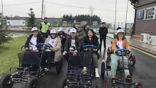 En 'özel' trafik heyecanı