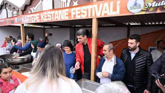 En fazla kestaneyi yiyip en güzel tatlıyı yapan ödülü kaptı