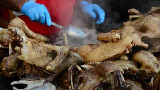 En güzel kazın piştiği festival