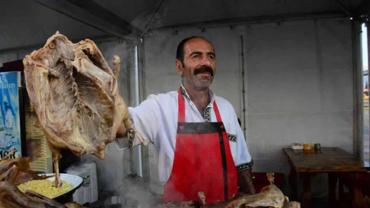 En güzel kazın piştiği festival
