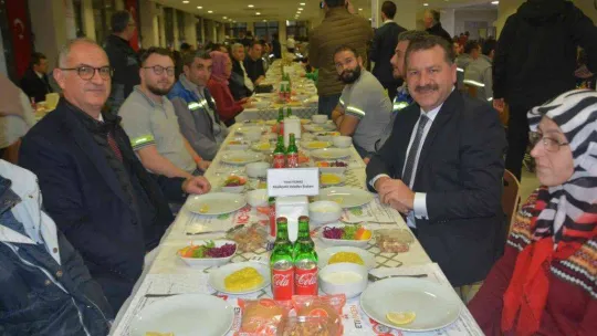 Enerji Bakanı Dönmez, yeni yıla bor işçileri ile girdi