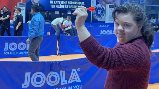 Engelli bireyler hedefe odaklandı