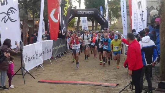 Engelli koşucular, Dünya Engelliler Günü'nde Kazdağları'nda ultra maratonda koştu