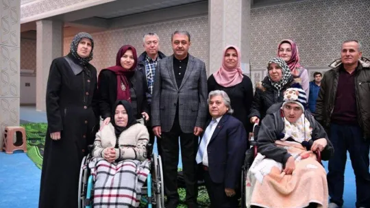 Engelsiz Cami programında 'Gönüller Buluştu'