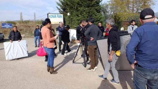 Erdek'te 'Huzur evi ketum' filminin çekimleri sürüyor