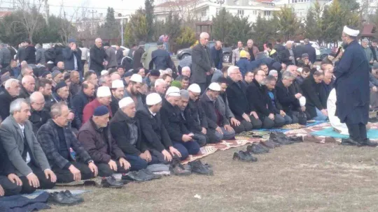 Ergene'de yağmur duası yapıldı