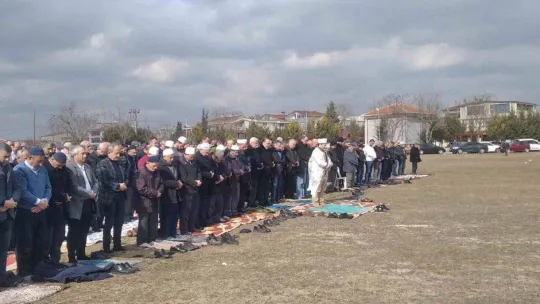 Ergene'de yağmur duası yapıldı