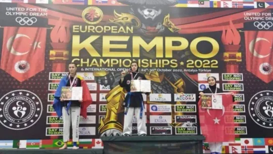 Ergeneli sporculardan Avrupa şampiyonluğu