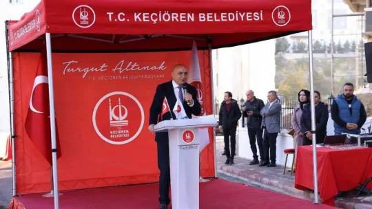 Erol Dok Parkı Keçiören'de açıldı