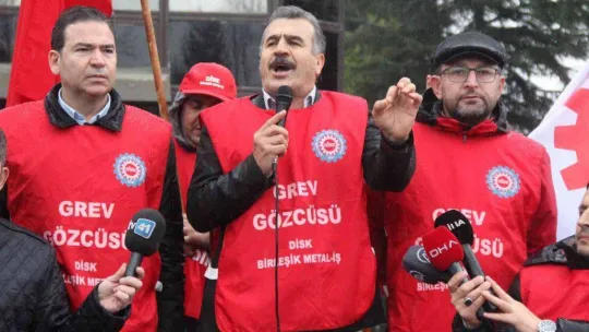 Erteleme kararına rağmen greve çıktılar