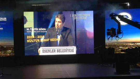 Esenler'de 'Şeb-i Yelda'da Şiir' programı