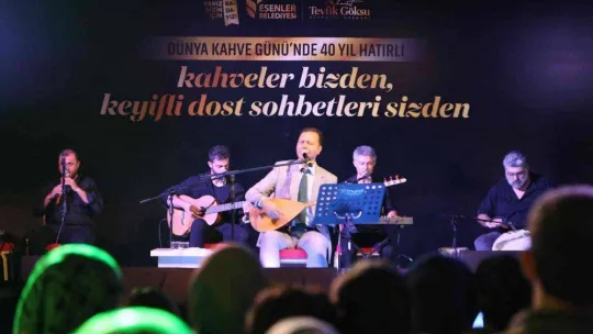 Esenler'de kahve etkinliğine yoğun ilgi