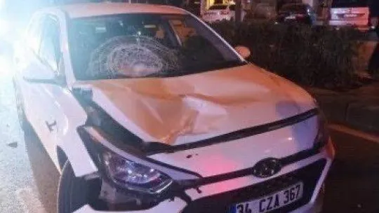 Esenyurt'ta feci kaza anı kamerada