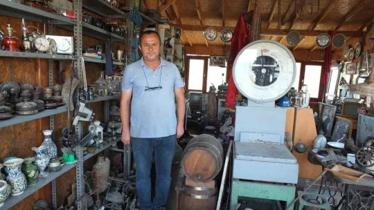 Eski ev eşyaları ile araba tekerlekleri geçim kaynağı oldu