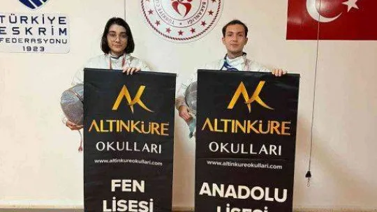 Eskrimde çifte gurur