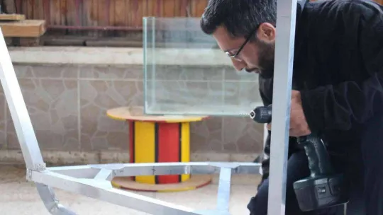 Evinin terasında İHA yapan Alper'in sıradaki hedefi insansız deniz aracı