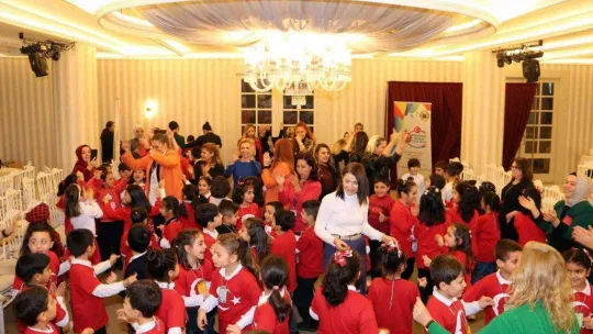 Evrensel Değerler Çocuk Müzesi'nde yeni yıl eğlencesi